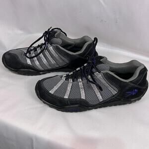Kuru Chicane Sneakers Womens Size 9 Trail Running Hiking Shoe Silver/ Purple EUC